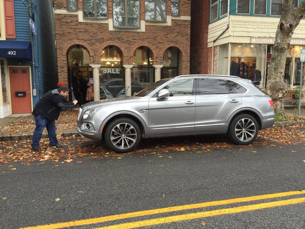 PHOTO: The Bentley Bentayga comes equipped with a 6.0L twin-turbo, 600hp W12 engine. Top speed? 187 mph. 