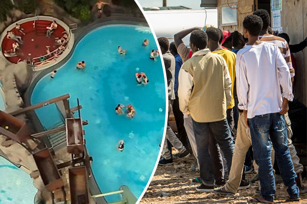 migrants alleged sexual assault aquapark oberhausen