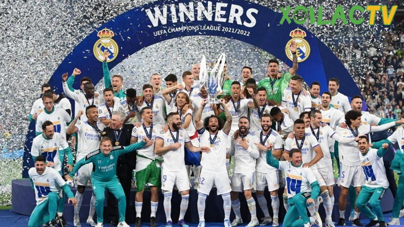 Real Madrid là đội bóng vô địch nhiều nhất tại cup các câu lạc bộ châu Âu